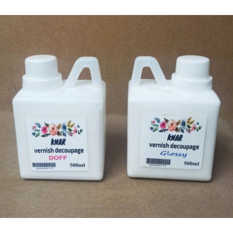

Produk Terbaru Pernis Kayu / Varnish Decoupage High Gloss / Glossy / Doff - - Varnish