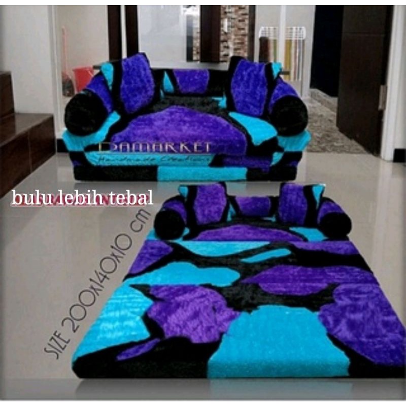 Jual Sofa Bed Kursi Sofa Busa Lipat Karakter Kasur Busa Uk X X