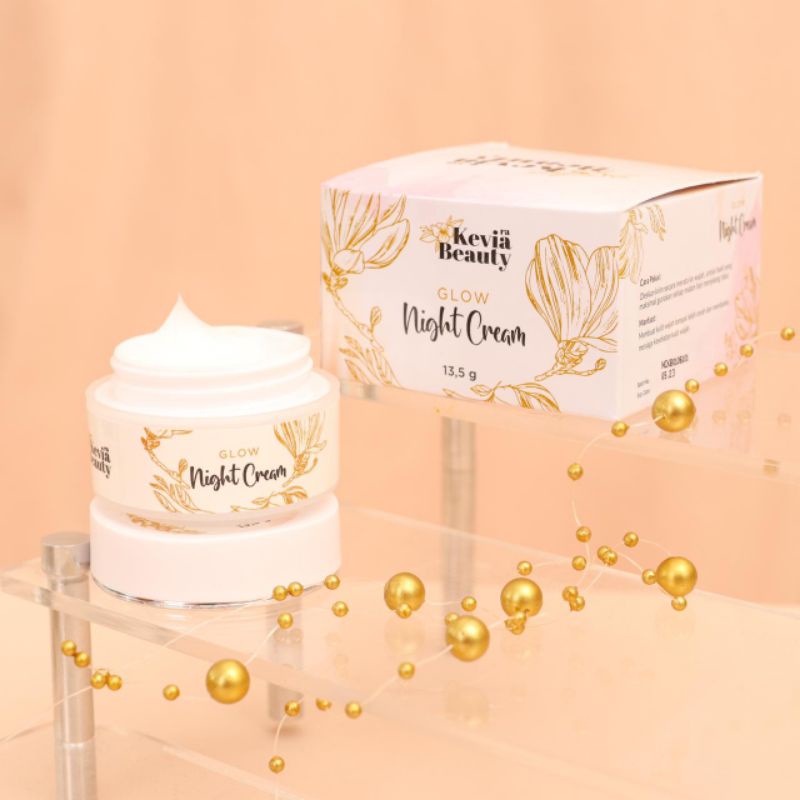 kevia White Glow night cream/acne cream