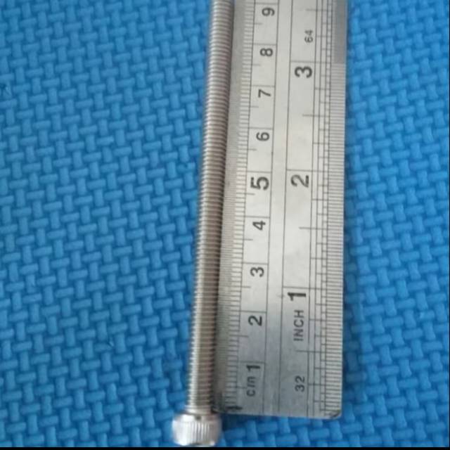 Baut 10 / 6mm × 9cm Kunci L5 Stainless steel