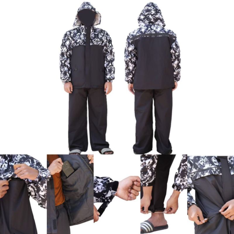 DASUS Jas Hujan Dasus Pria Import/Raincoat Dasus Import Pria Motif 03