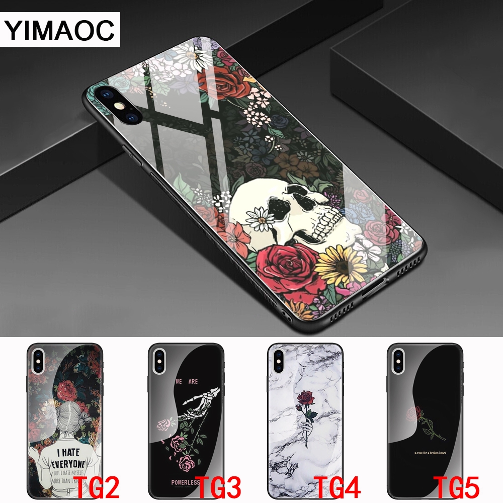 Casing Belakang Desain Gelas Warna Warni Lucu Untuk Iphone 6 6s