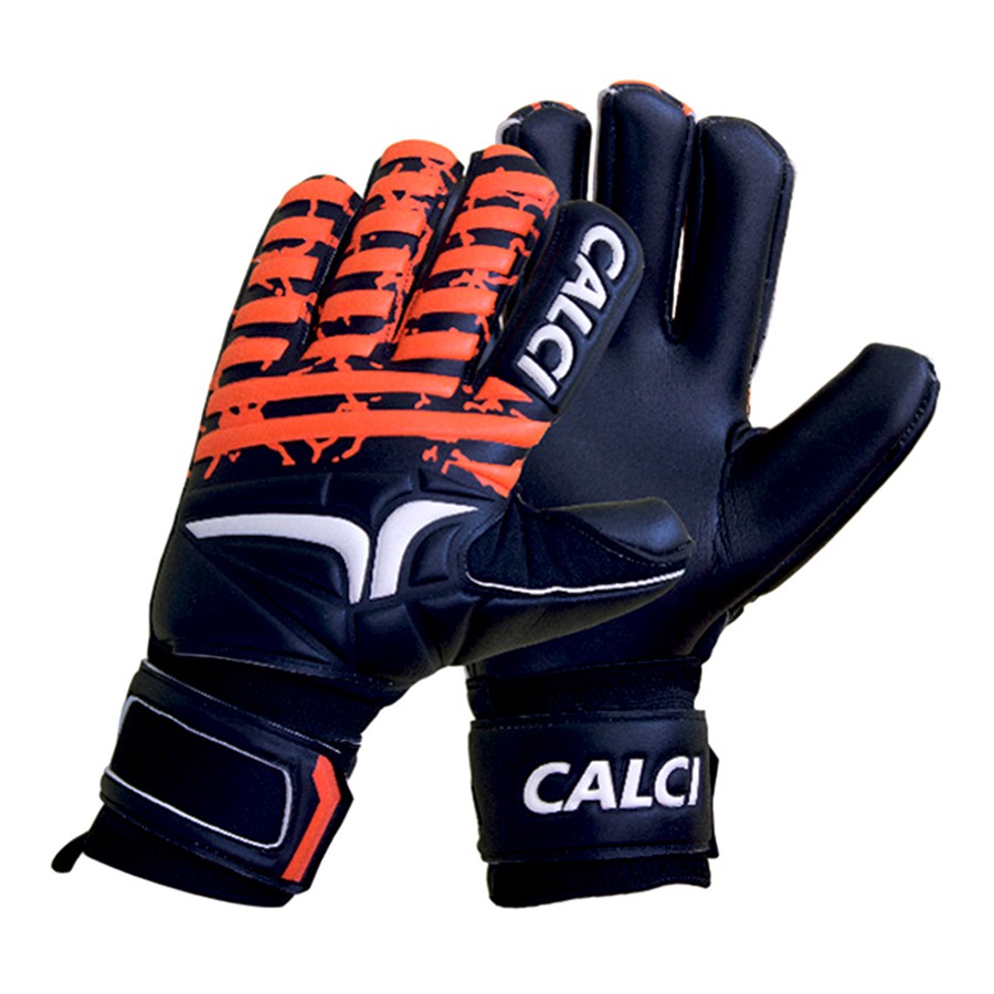 Calci Glove - Sarung Tangan Kiper Magma ULTIMA Goalkeeper Gloves - Black Orange