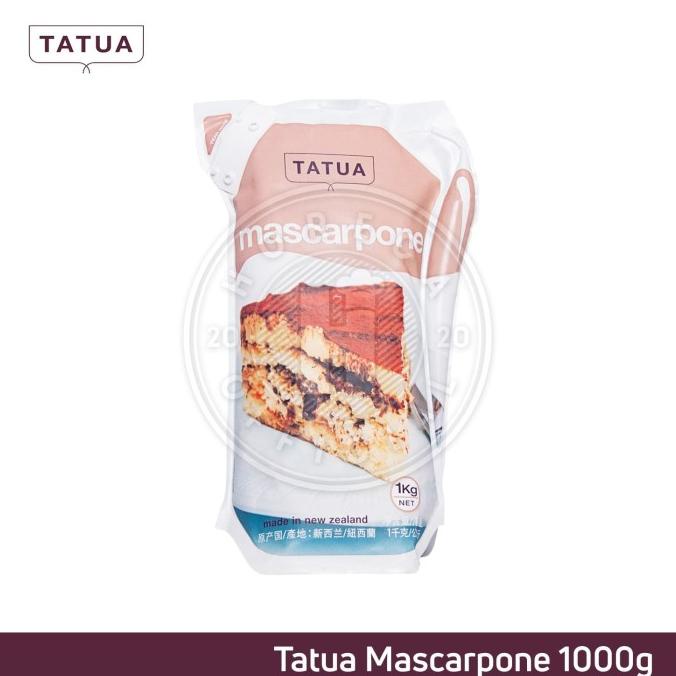 

(BISA COD) TATUA MASCARPONE 1000GR / BAHAN CHEESE CAKE MERK TATUA IMPORT 1KG