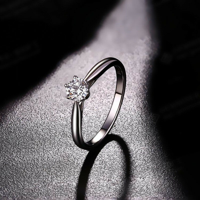 Cincin Sterling Silver 925 Dengan Cubic Zirconia Untuk Wanita