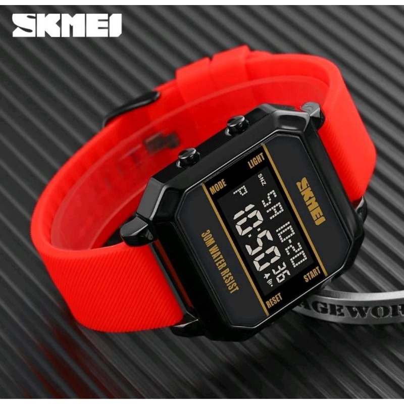 Jam Tangan Skmei Jam Tangan Digital Anti Air Fashion Jam Terlaris Keren Kasual Pria Jam Tangan Pria