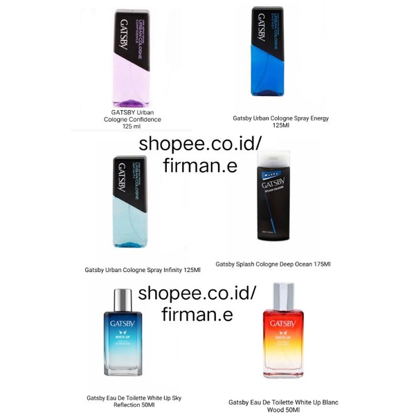 GATSBY Urban Cologne eau de toilette