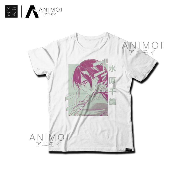 Kaos Anime Kanojo Okarishimasu || Mizuhara Chizuru Ichinose