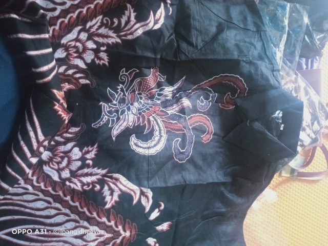 Size S M L Xl Xxl Xxxl Jumbo Bswart Batik Hrb026 Knongo Hem Batik Ayam Ktawa Kemeja Batik Pria Murah