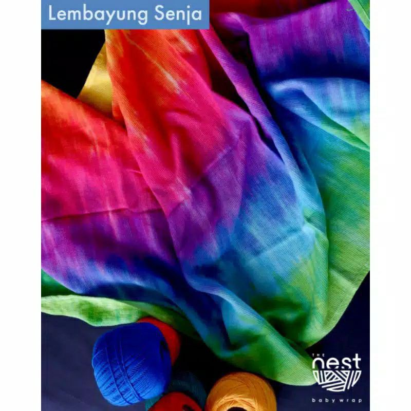 Preloved Woven Wrap The nest Lembayung Senja