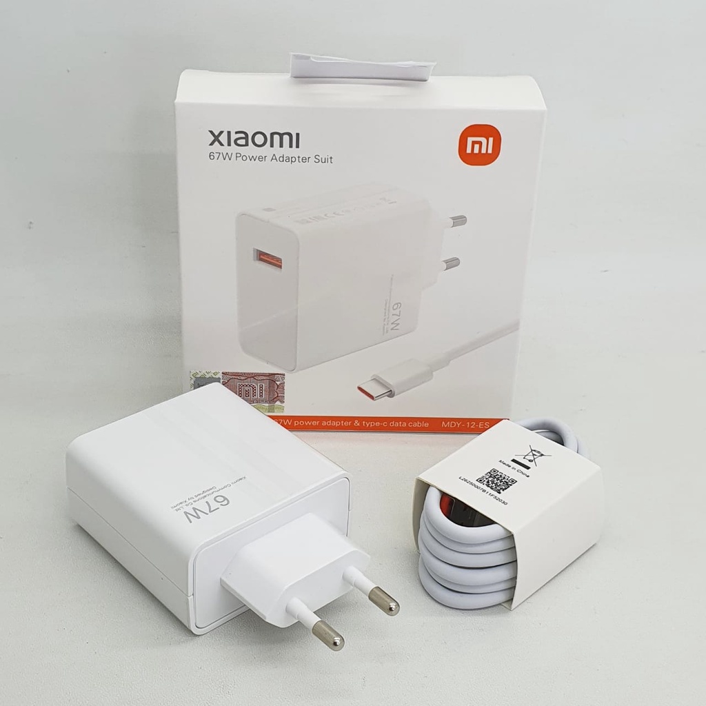 Charger XIAOMI Mi 11 Ultra / Mi 11 Pro / Xiaomi 11T TURBO Charging 67W  Tipe C ORIGINAL 100%