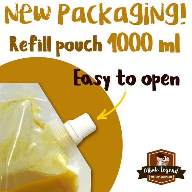 

Jamu Beras Kencur/Kunyit Asam/Wedang Jahe/Kunyit Tawar 1000 Ml Pouch - Kunyit Asam