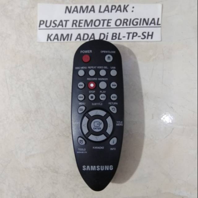 REMOTE REMOT DVD SAMSUNG KECIL ORIGINAL ASLI