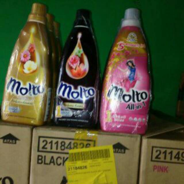 Molto pewangi pakaian sekali bilas