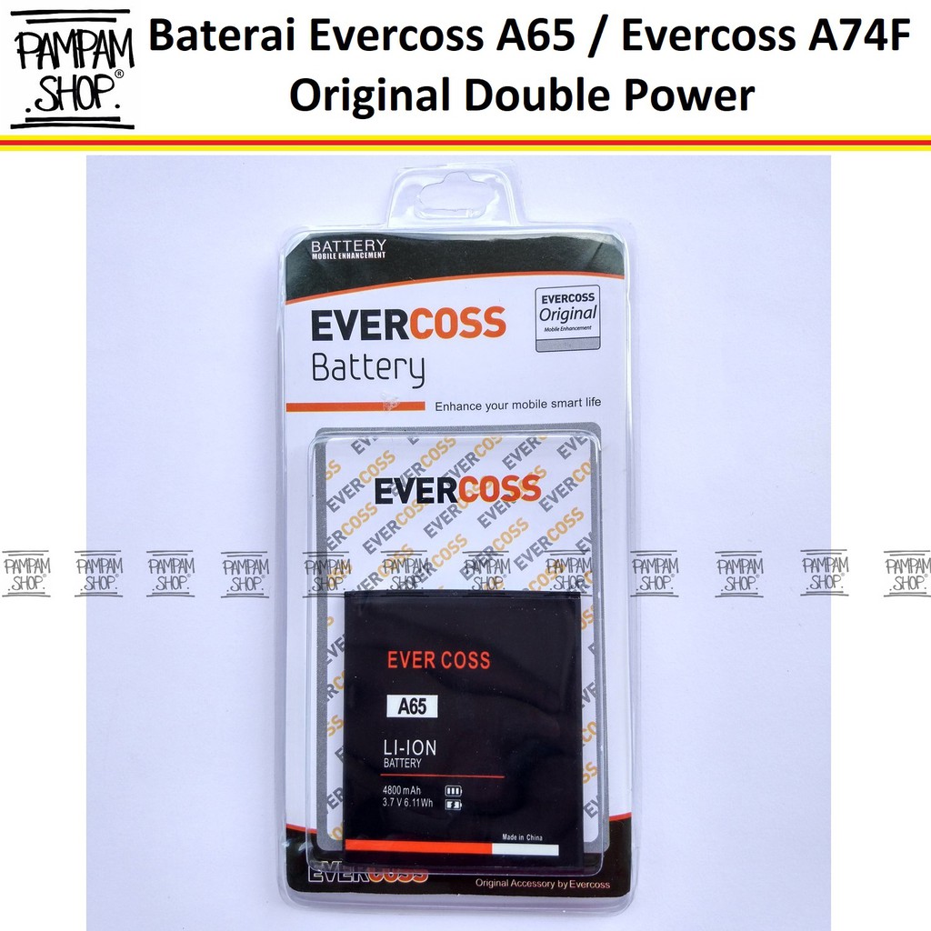 Baterai Evercoss A65 One X A74F Original Double Power | Batre Batrai, A 65 Evercross