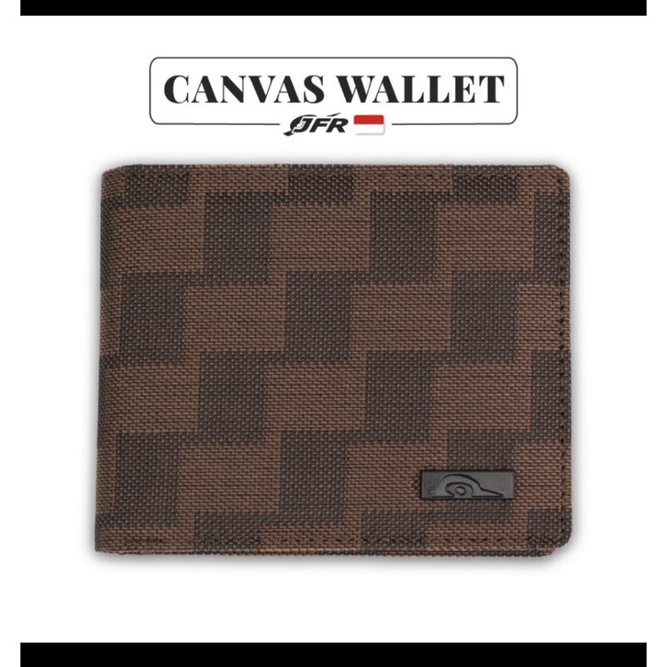 JFR dompet pria bahan kanvas