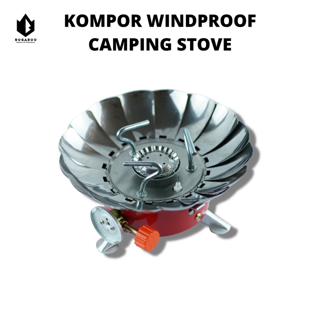 Kompor camping windproof camping stove / kompor anti badai /kompor kembang