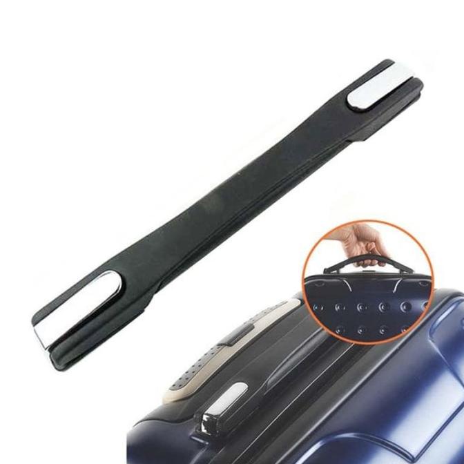 +++++] Handle gagang koper karet silver