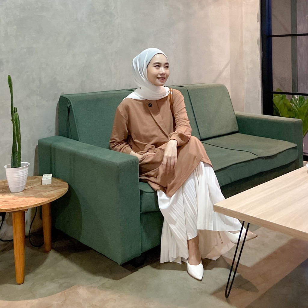 FASH - TUNIK KAOS WANITA FASHION MUSLIM 1097