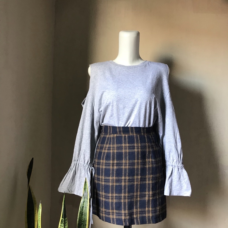 Tartan Brown skirt