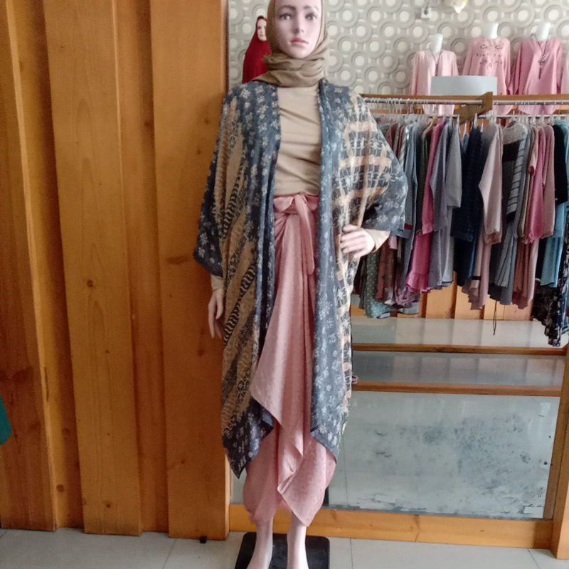 SET BATIK  ROK LILIT VISCOSE PREMIUM