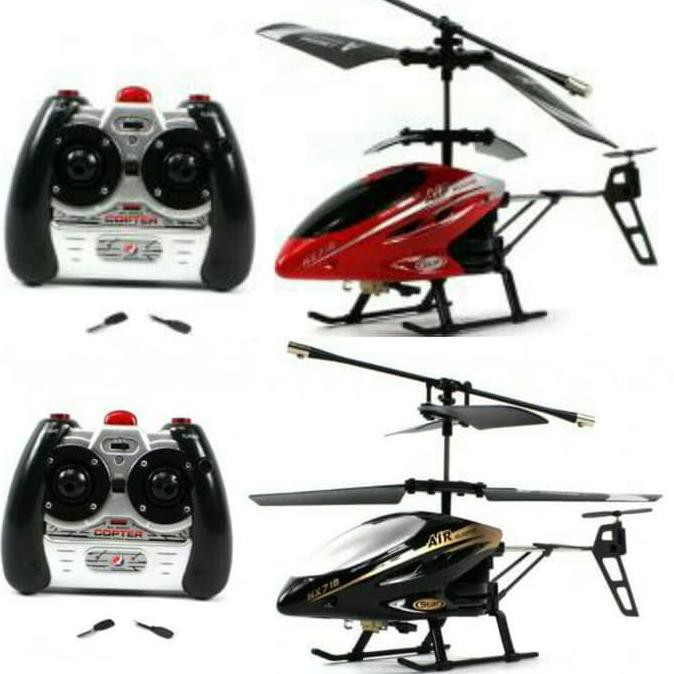 TERBARU  RC Helikopter HX718 3.5 Channel / Remote Control Helikopter 3.5 channe