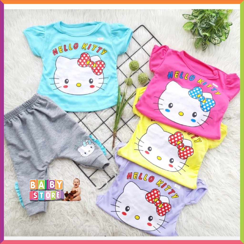 ❤ FashionBabies ❤ SETELAN CELANA JOGGER BAYI PEREMPUAN / BABY GIRL PANTS TEE ALLSIZE