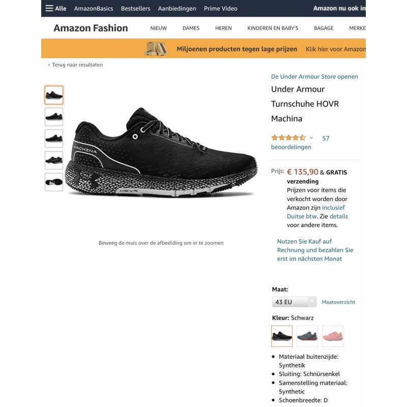 Under Armour HOVR Machina