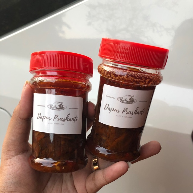 

Sambel klotok/sambel ikan peda/sambel cumi