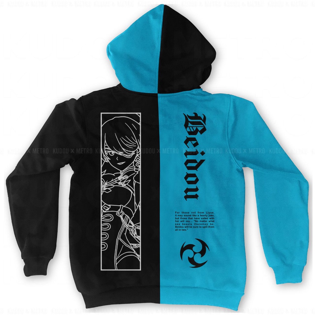 Hoodie Beidou Big Dipper Genshin Impact Inverted Premium Unisex