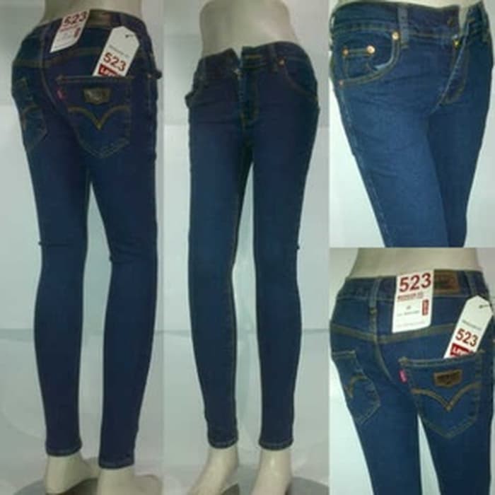 NEW MT CELANA JEANS LEVIS WANITA MODEL SKINNY (PENSIL) WARNA BIRU DONGKER