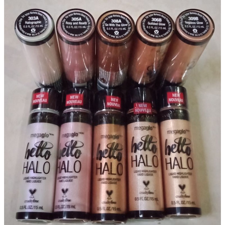 

(SALEE BELI 1 GRATIS 1 ) Wet n Wild Megaglo Hello Halo Liquid Highlighter