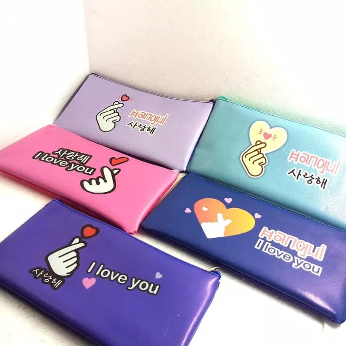 

dompet korea, tempat pensil, souvenir