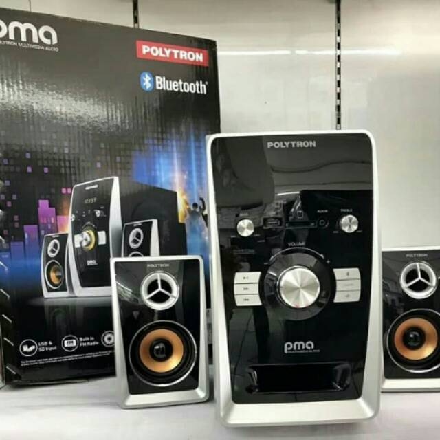 Speaker aktif Polytron pma 9501 exstra bass original