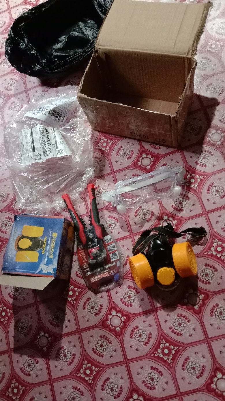 Kacamata Safety Google Apd Medis 4 Ventilator