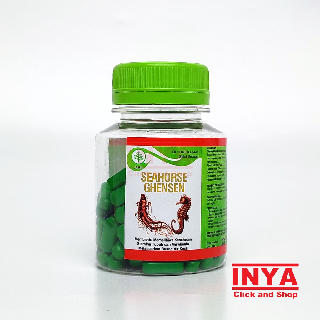 SEAHORSE GHENSEN 100 Kaplet - Jamu