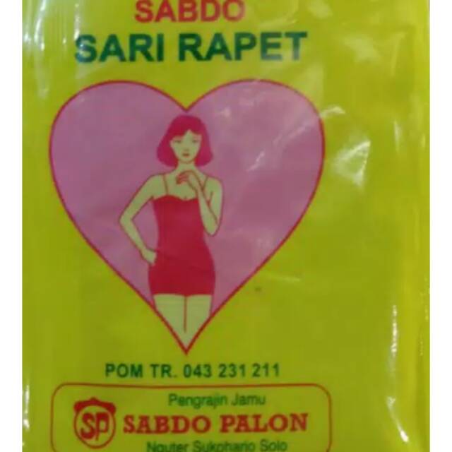 

Jamu sari rapet sabdo palon Isi 10 sachet