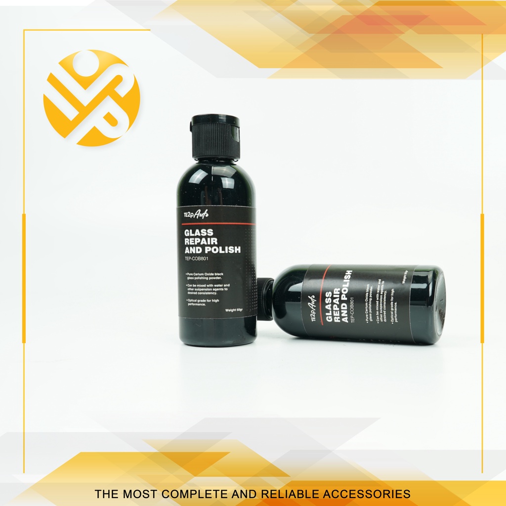 TE2P AUTO Obat Poles Jamur Baret Kaca Mobil Glass Polish Repair