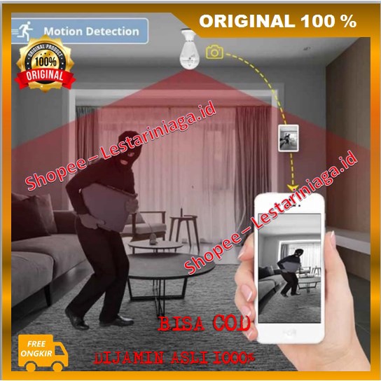Lampu Cctv Cctv 360 Bohlam Fitur Canggih Untuk Keamanan Dan Kenyaman Dirumah ORIGINAL