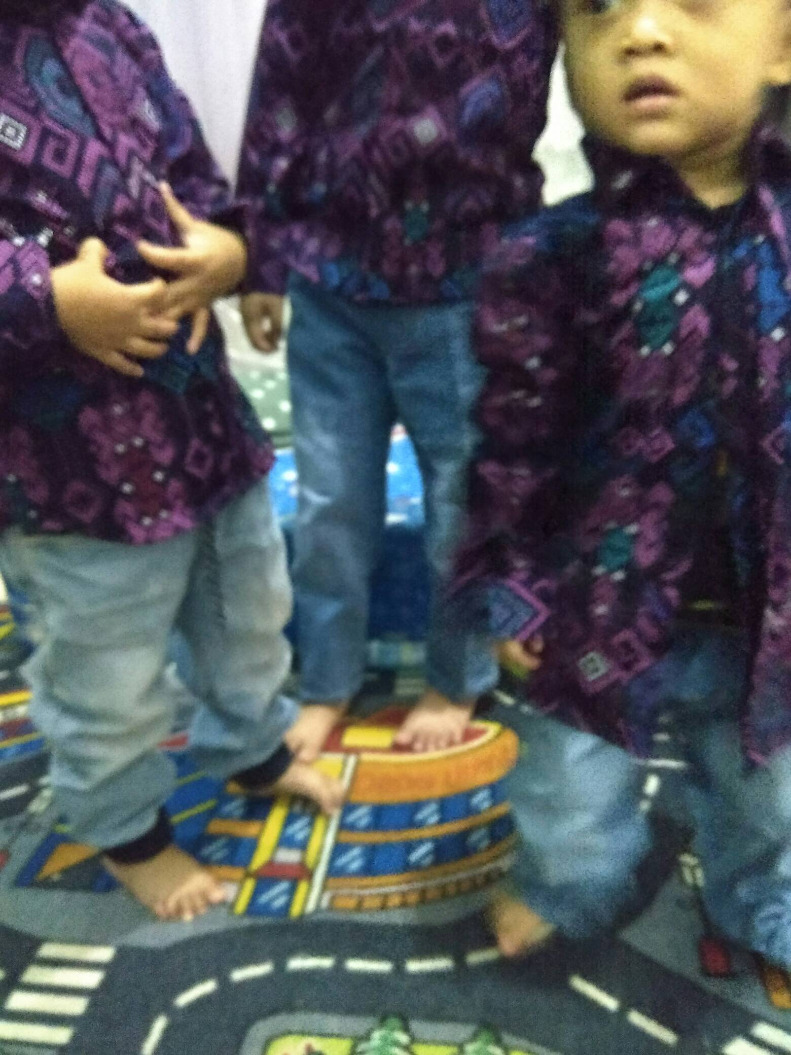 Baju Batik Anak Lengan Panjang / Baju Anak-anak Batik Lengan Panjang