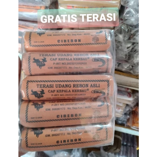 

TERASI UDANG REBON ASLI CIREBON ENAK GRATIS Terasi