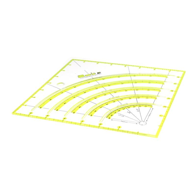 

Penggaris Jahit - Penggaris Quilting Dan Patchwork Non Slip Circle Cutter KT-90 Best Seller