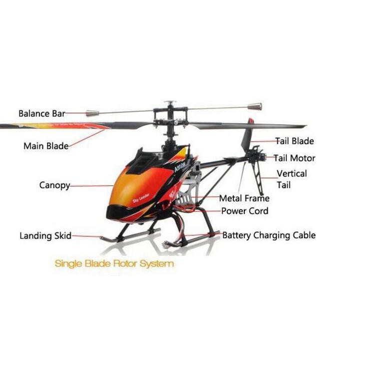Gratis Ongkir Wltoys V913 Helicopter Rc Brushless 4ch Built In Gyro Super Stable Flight Rc Shopee Indonesia