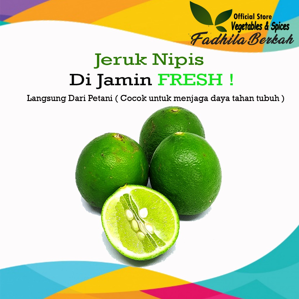 

jeruk nipis 1kg segar peras murni original alami asli lokal bibit kering