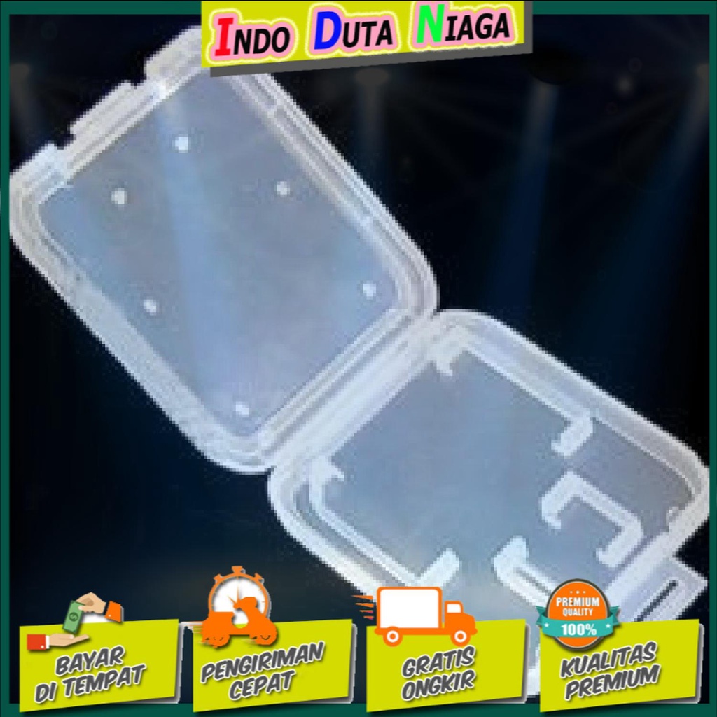 IDN TECH - Kotak Plastik Penyimpan Micro SD / SDHC