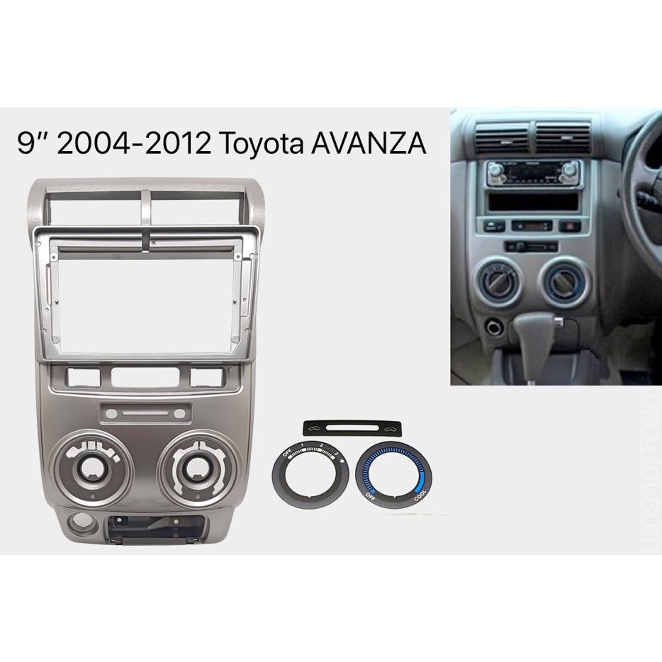 Jual Frame 2 Din Headunit 9 Inch Toyota Avanza 2004 2012 Snrs Indonesia Shopee Indonesia Jual Frame 2 Din Headunit 9 Inch Toyota Avanza 2004 2012 Snrs Indonesia Shopee Indonesia
