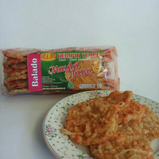 

Aneka keripik tempe varian banyak rasa lezat dan bergizi rasa balado