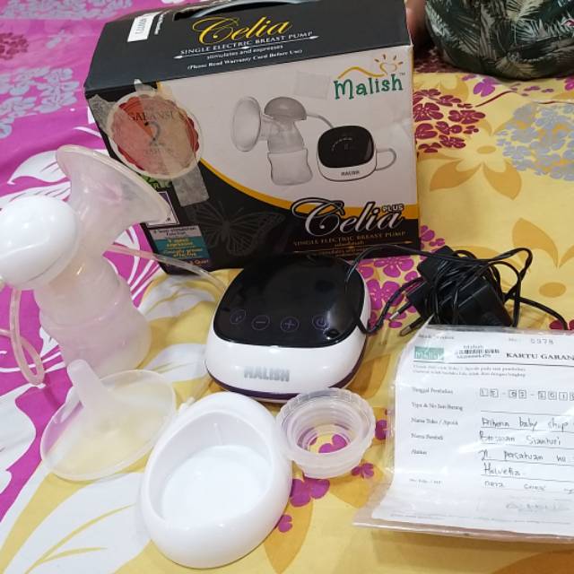 Preloved pompa asi elektrik malish celia