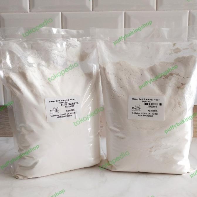 

BISA COD Haan Self Raising flour repack 1kg