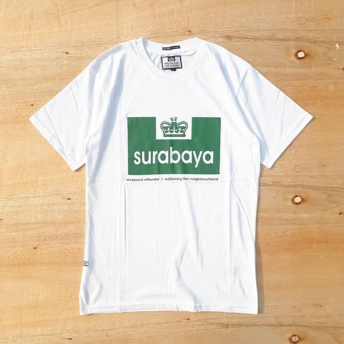 Kaos Baju Obral Combed 30S Distro PERSEBAYA SURABAYA WEEKEND OFFENDER
